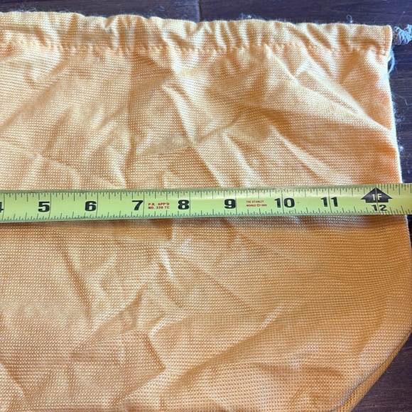 Eric Javits Yellow Drawstring Dust Bag Cover Sleeve Travel Protective Case - Picture 6 of 6